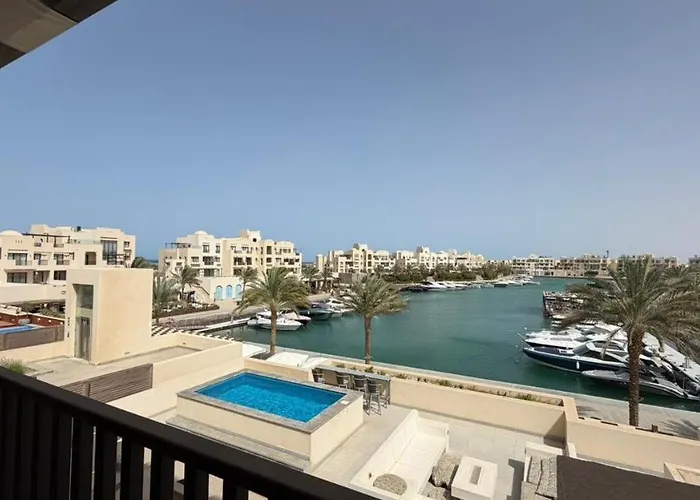 شقة Fanadir Waterfront Living | 3br Marina House الغردقة
